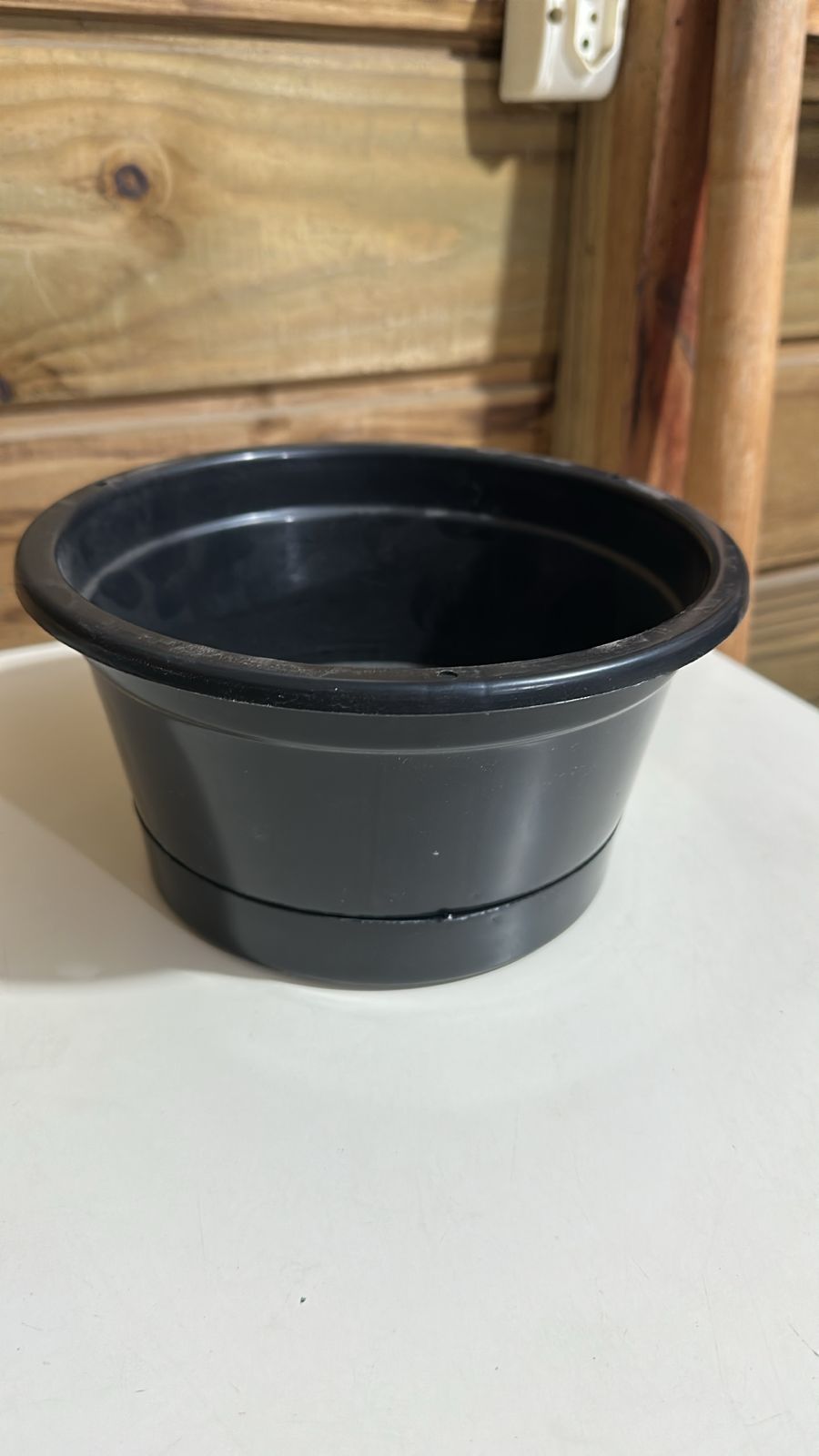 Vaso/Cachepô Flores Plástico 